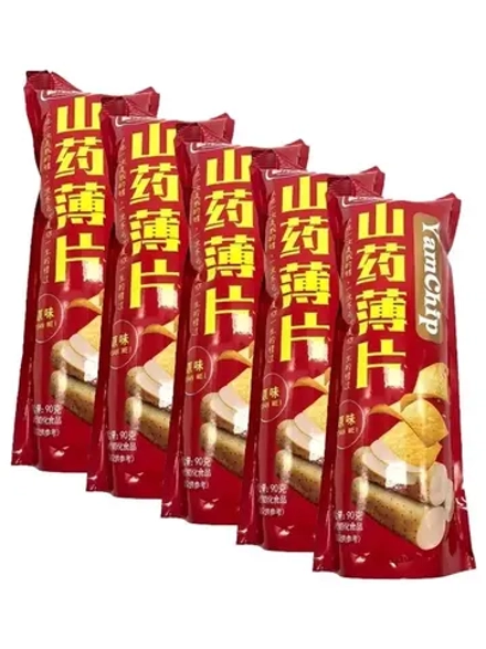 Чипсы из ямса со вкусом китайского соуса 90 г * 5 шт