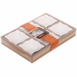 Набор соусников «White magic» 6шт «Волна» ребристый 100мл