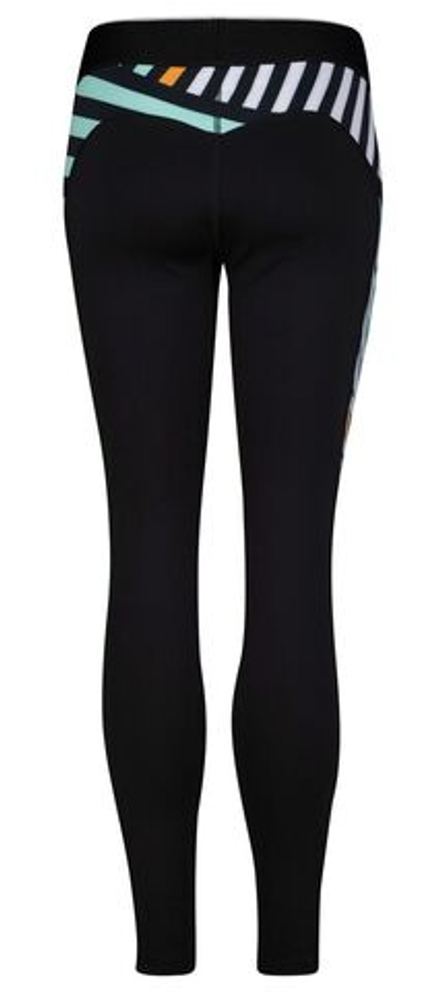 Леггинсы Head PEP Tights W - black/print vision