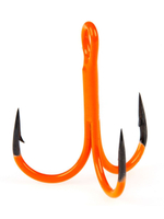 Крючки-тройники Lucky John Orange UV LJH201 размер K03 (упк.4шт.)