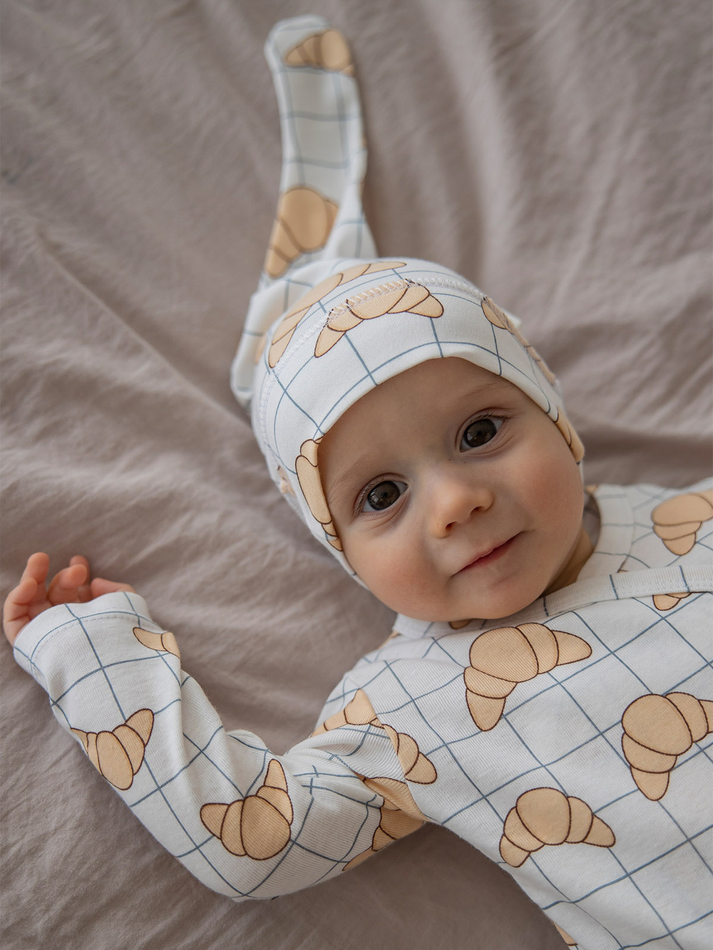 Распашонка Mjölk Круассаны