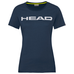 Женская футболка теннисная Head Lucy T-Shirt W - dark blue/white