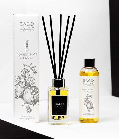 Гранат и виноград, наполнитель для диффузора, Bago home