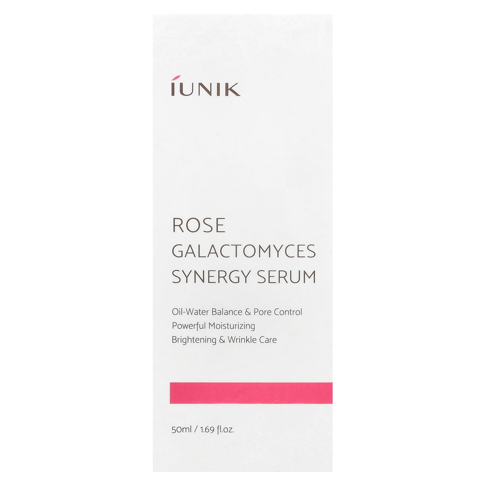 iUNIK, Сыворотка Rose Galactomyces Synergy, 50 мл (1,71 жидк. унц.)