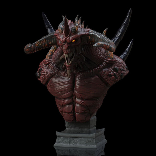 Diablo Диабло bust Коллекционная Фигурка Аниме