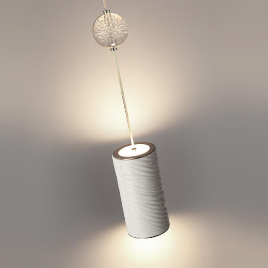 5451/18L L-VISION ODL_EX26 белый/никель/металл/керамика/хрусталь/акрил Подвес LED x 18W 2000К/3000K/4000K/переключ. RIVERA