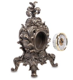 Veronese WS-614 Часы в стиле барокко «Королевский цветок»