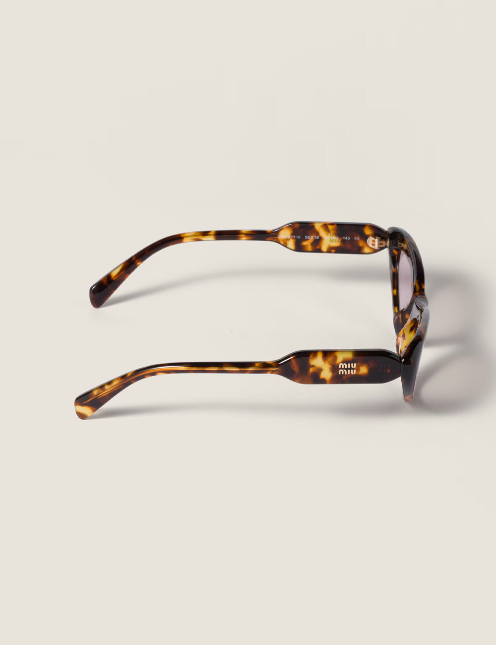 Солнцезащитные очки Miu Miu Eyewear Pink Lenses