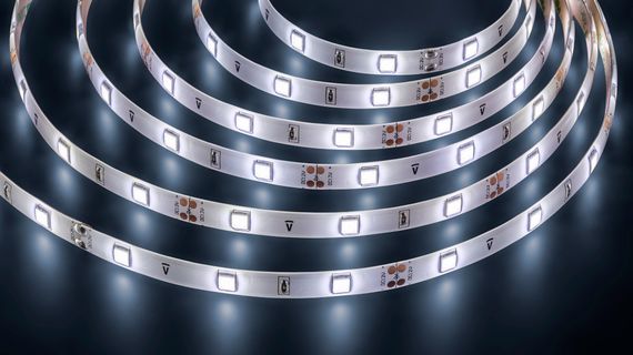 Лента светодиодная Navigator 12V 7,2Вт 6000К IP65 бухта 5м белая 28854