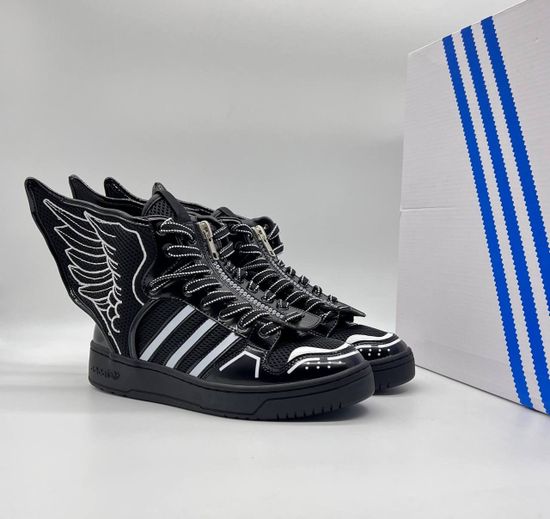 Кроссовки Adidas JS Wings 2.0 "Black/White"