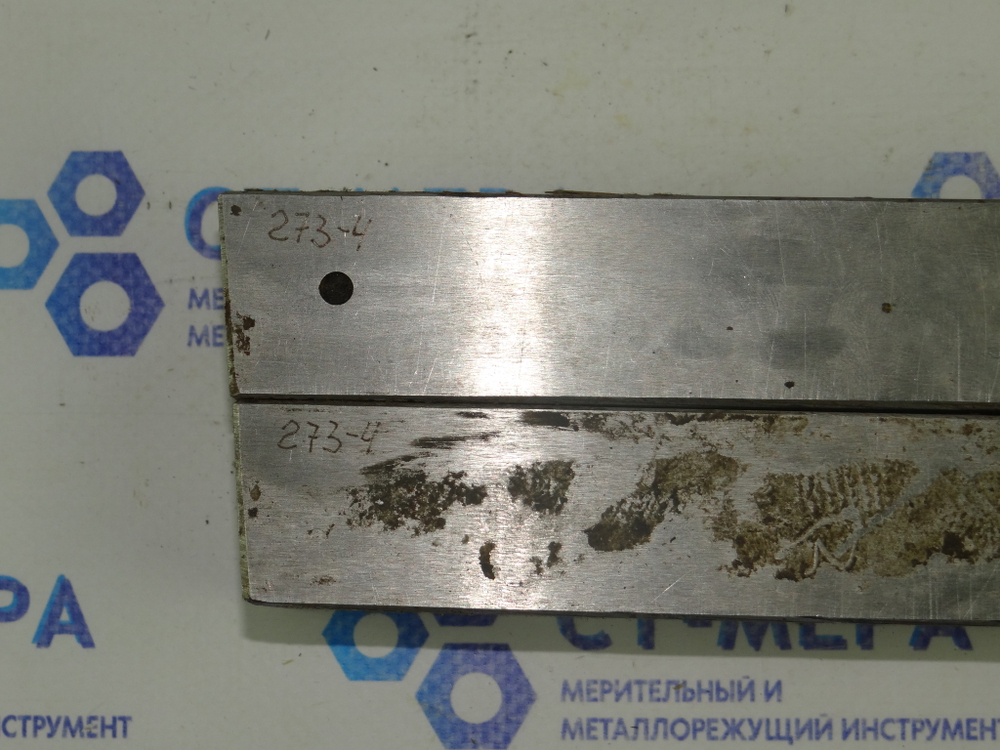 Плашка резьбонакатная плоская М10.0х1.5 (комплект из 2 штук) 1416-0337