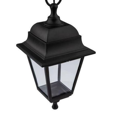Светильник садово-парковый Адель E27 подвесной четырехгранный черн. НСУ 04-60-001 черн. ЭРА Б0048105