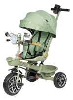 Детский трехколесный велосипед (2024) Farfello PL-06 (Зеленый/green)