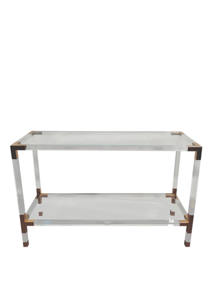 Консоль Ist Casa Роялти, 120х40х76 см, прозрачный