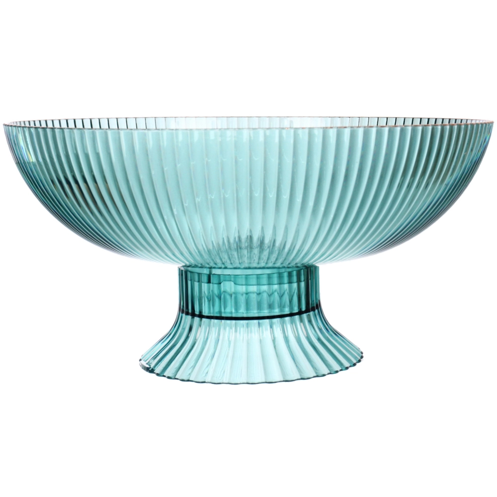 Фруктовница пластиковая «Грани» 24,5*12см, микс цветов