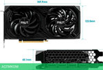 Видеокарта Palit GeForce RTX 4060 Ti Dual 8GB GDDR6 RTL (NE6406T019P1-1060D)