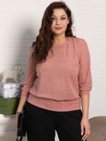 Блуза Люмия (пыльная роза) Б15298-3М LT Collection