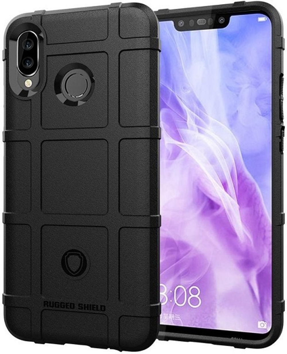 Чехол для Huawei Nova 3 цвет Black (черный), серия Armor от Caseport