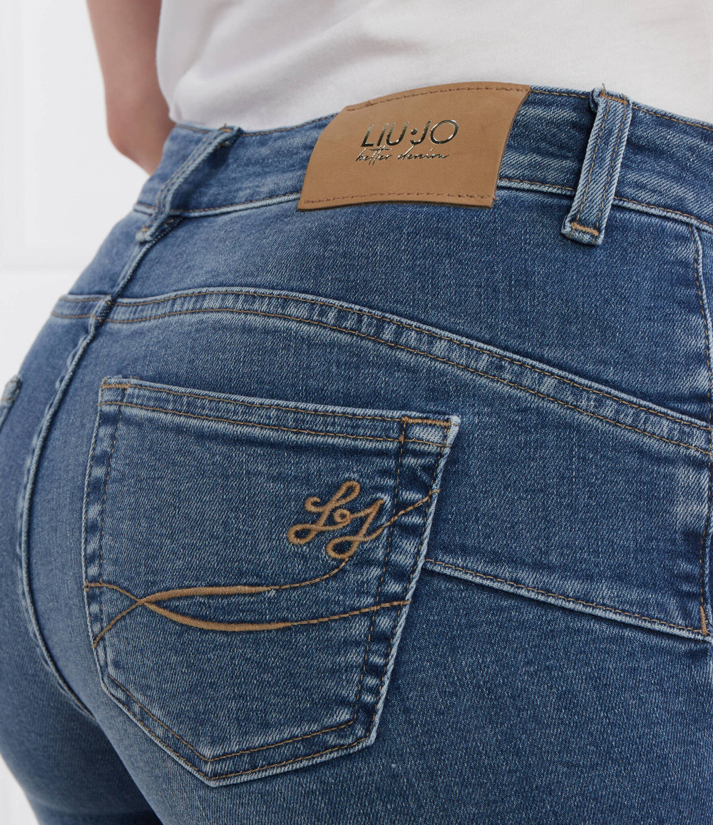 Джинсы принцесса h Liu Jo - голубой(UA4040 DS058)