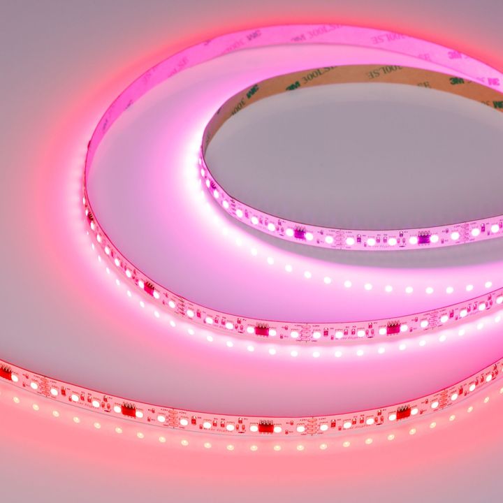 Светодиодная лента SPI-A120-10mm 24V RGB-PX6-BPT (23 W/m, IP20, 2835, 5m) Arlight 046871