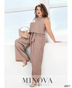 Костюм 4144Б-пудровый Minova