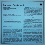 Krzysztof Penderecki / Kosmogonia (LP)