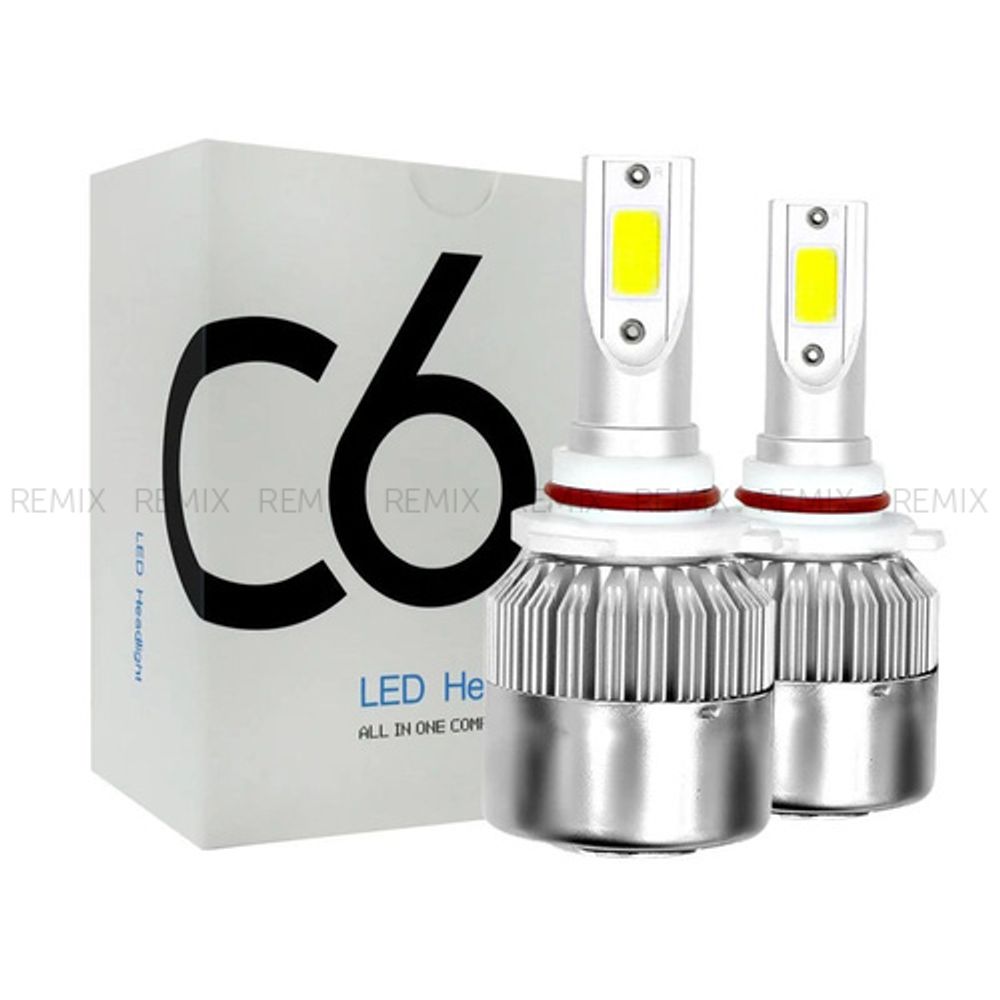 Лампочки C6 LED Н3 (комплект 2шт) 4562