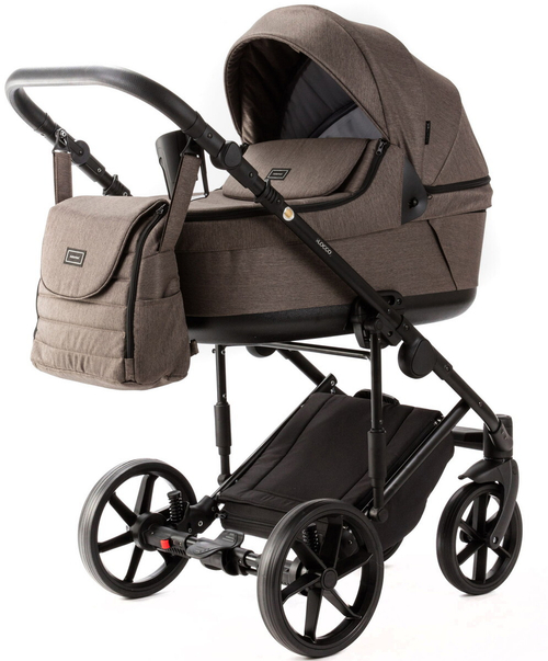 Детская коляска Adamex Locco Light 2 в 1 LL-TK21 TIP (ШОКОЛАД)