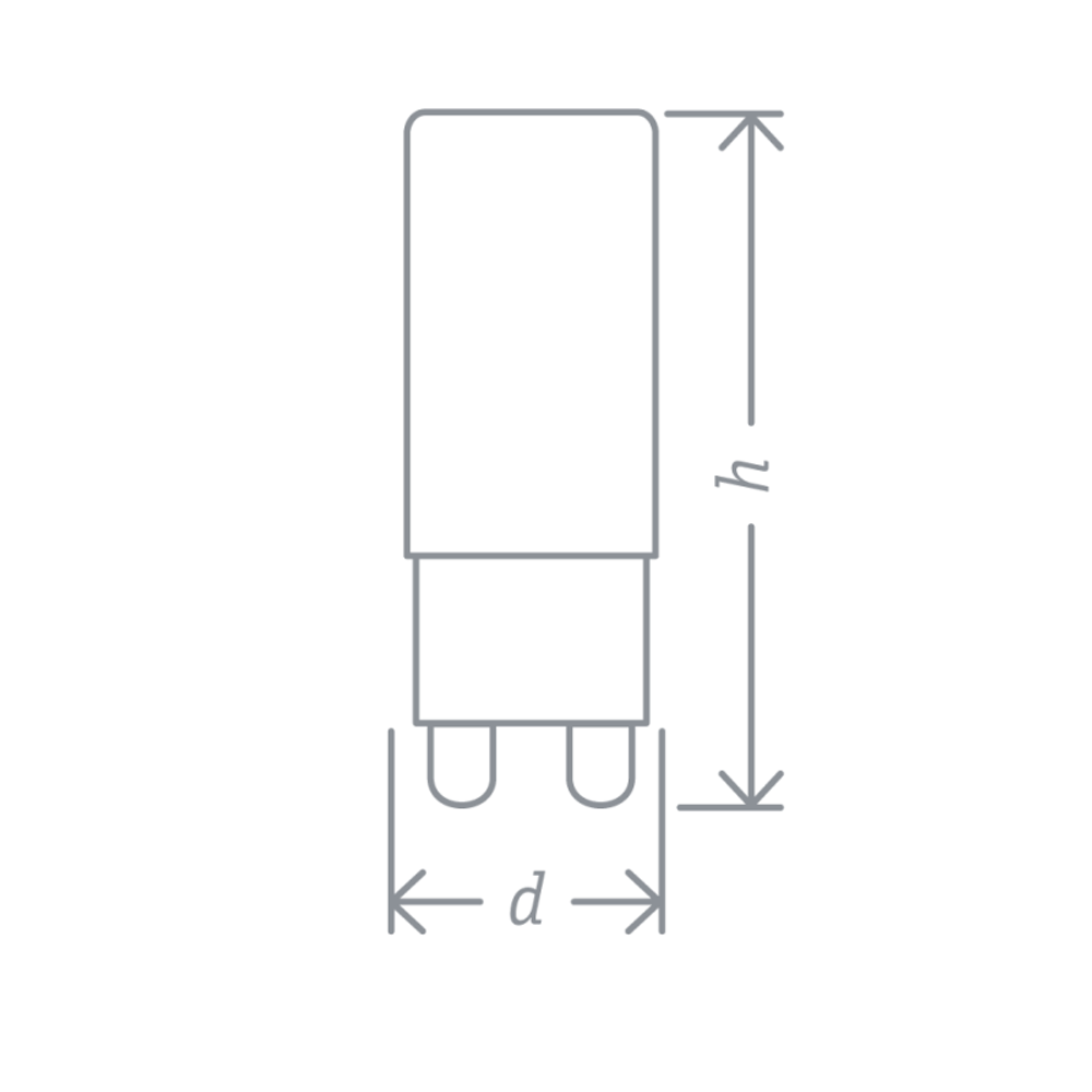 Лампа светодиодная 71 267 NLL-P-G9-5-230-4K 5Вт капсульная 4000К нейтр. бел. G9 420лм 220-240В Navigator 71267