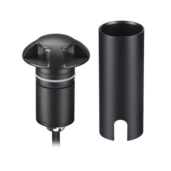 6662/3GL NATURE ODL24 729 черный/металл Встраиваемый грунтовый светильник IP67 LED 3W 4000K 60° 12V/24V WALD (нужен драйвер 357781/357782)