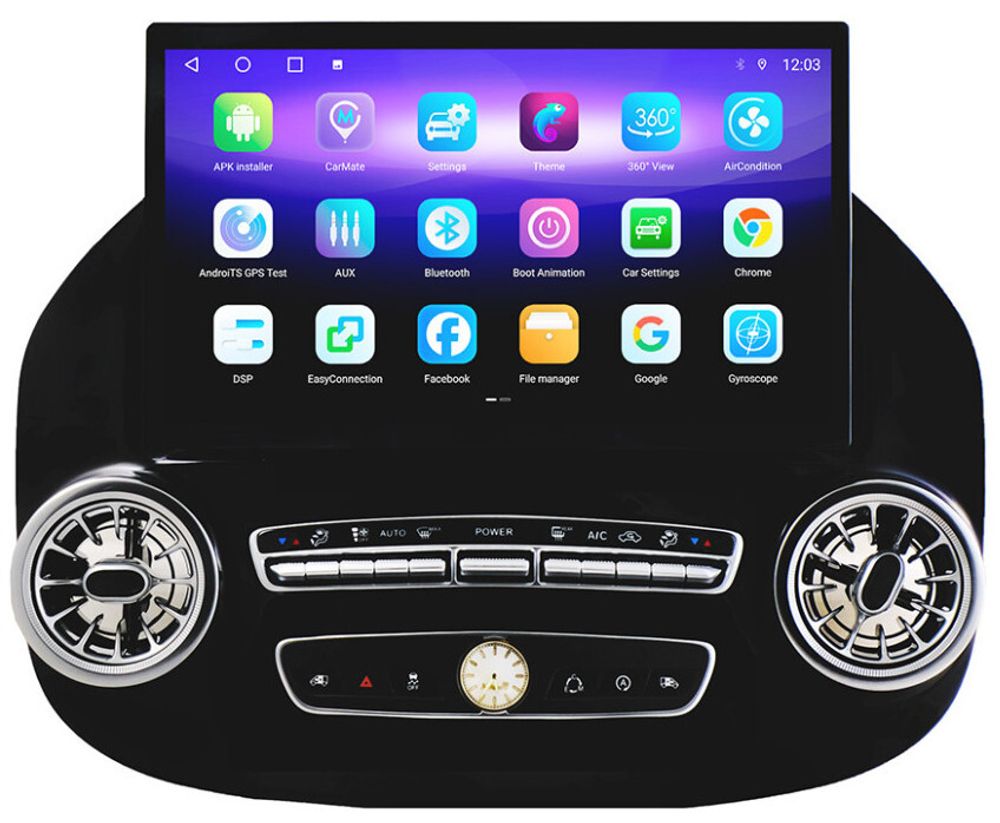 Магнитола для Mercedes-Benz Vito 2014+ - Parafar PF477L13 монитор 13.3&quot;, Android 10, 8Гб-128Гб, SIM-слот