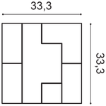Декоративная панель W103