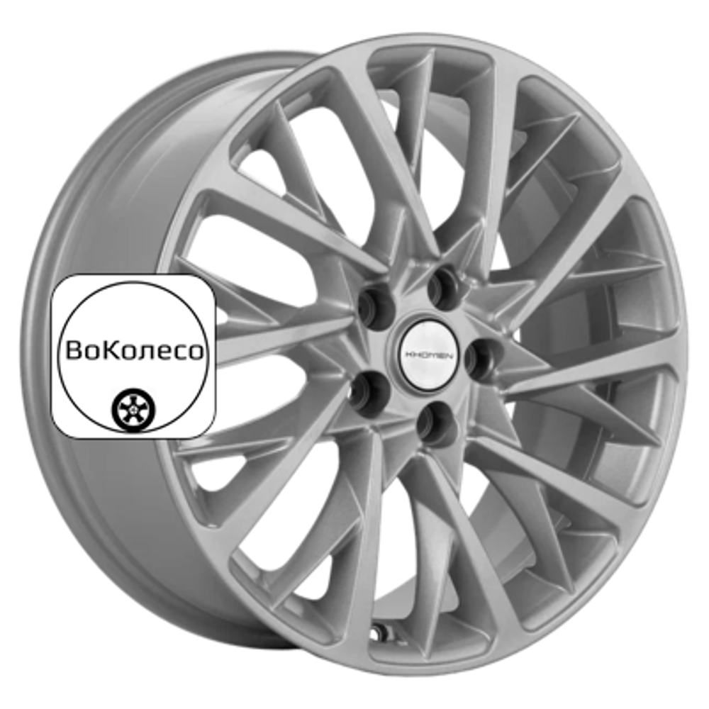 7,5x18/5x114,3 ET45 D60,1 KHW1804 (Geely Atlas/Atlas Pro/Lifan Myway) F-Silver Khomen Wheels