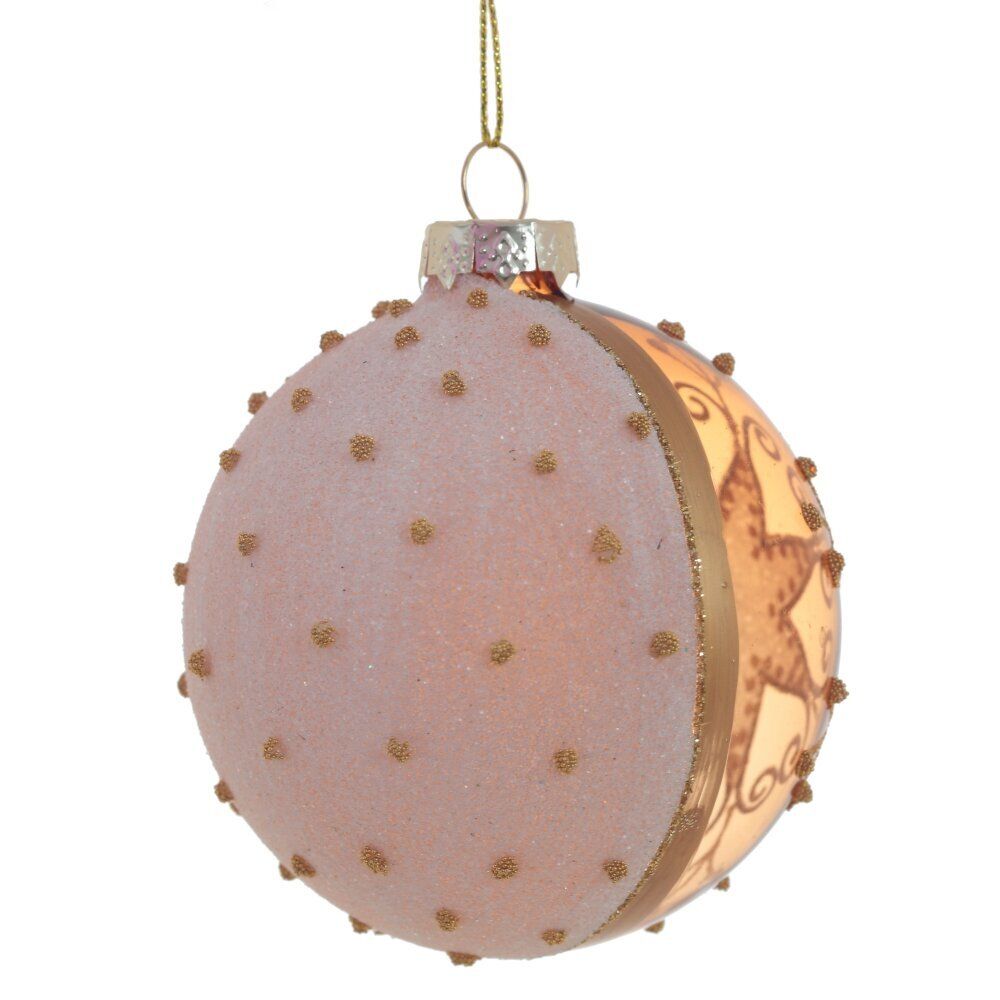GAEM Украшение новогоднее "Шар" , D 8 см, L8 W8 H10 см
