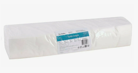 Воротнички из спанлейса, 7х40 см, белый, 100 шт/упк