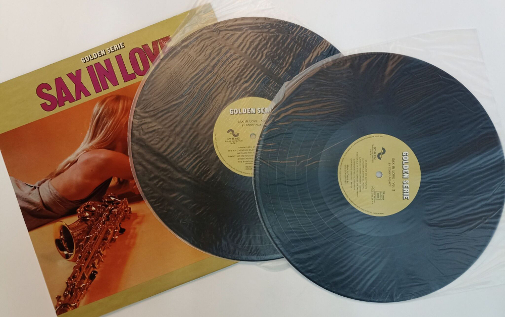 Винтажная виниловая пластинка LP Tommy Palmer Sax In Love 2LP (France 1976)