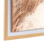Панно декоративное sand с бежевой рамой, 50х70 см