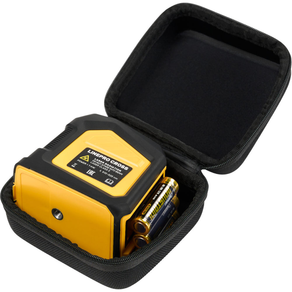 Лазерный уровень INSTRUMAX LINEPRO CROSS+Штатив телескопический TR-120   IM0182_K