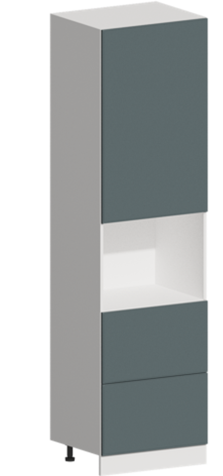 Кухня Модуль ШП2Я 600 Ликата / Бирюзовая мята