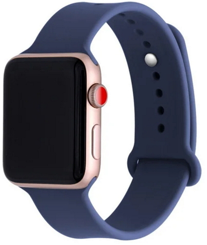 Ремешок Apple Watch 38мм,спортивный,темно синий Replica