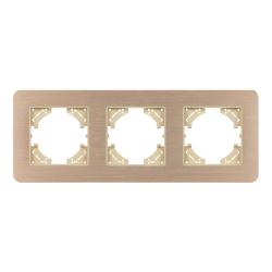 Рамка алюминиевая FRM-AKIRY-AL-3-GD (Arlight, -) 049730