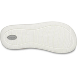Шлепанцы Crocs LiteRide Flip Smoke Pearl White