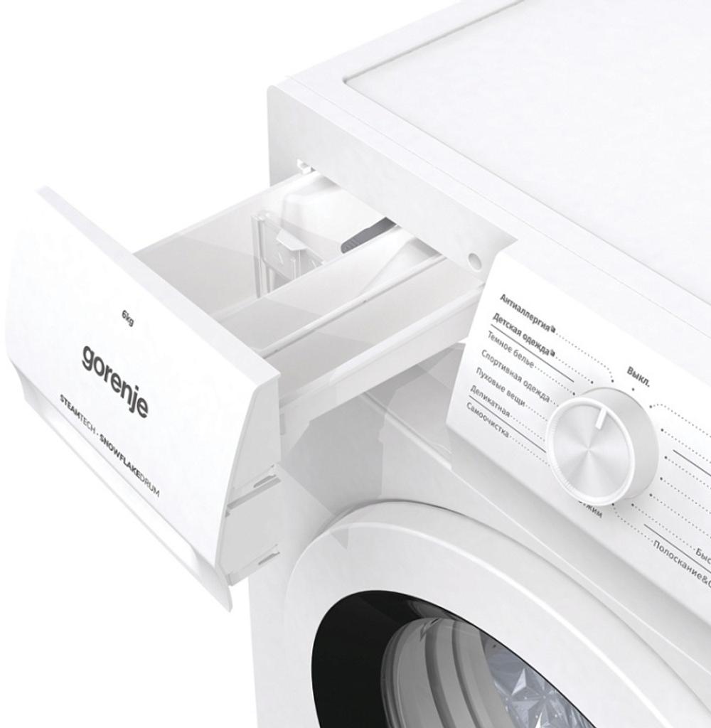 Стиральная машина Gorenje WHE60SFS белый