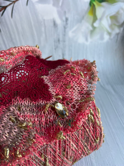 пряжа для вязания FantasiaDecor с шишечками шишибрики