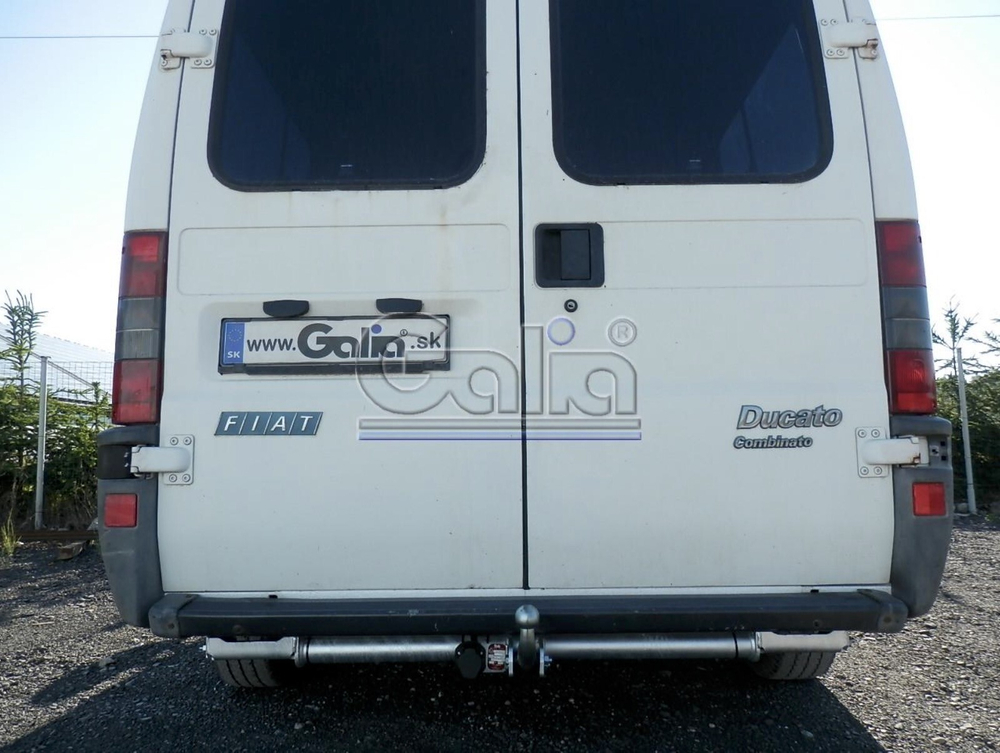 Фаркоп оцинкованный Galia C008A для FIAT Ducato Sollers 2008-2011, Citroen Jumper, Peugeot Boxer 1994-2006 фургон(паспорт и сертификат в комплекте)(без электрики)