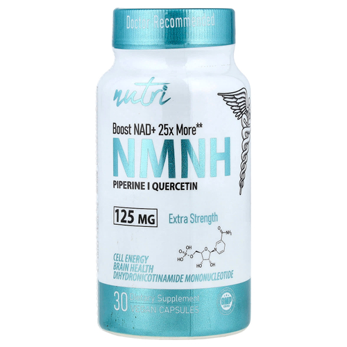 Nutri, NMNH, 30 веганских капсул
