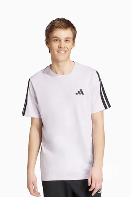 Футболка adidas 3-Stripes Tee - фиолетовый