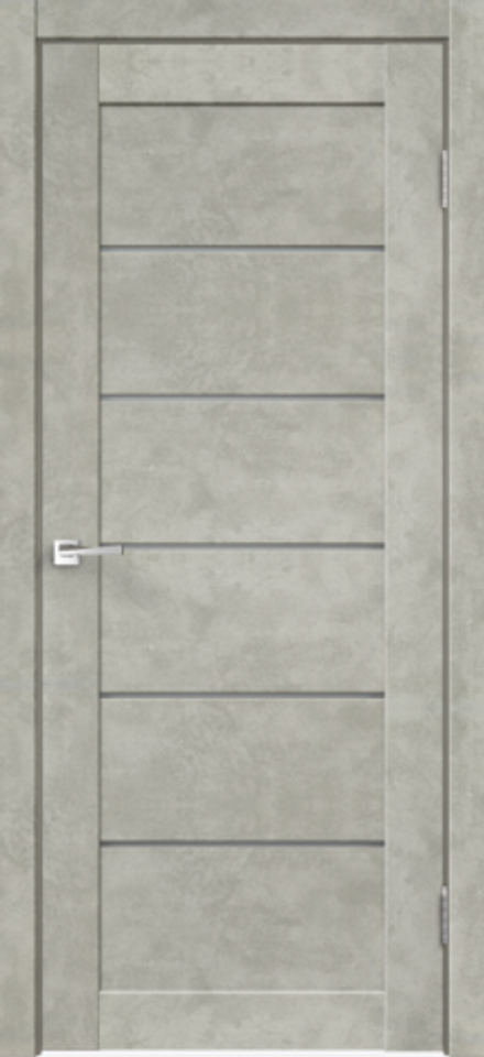 Межкомнатные двери VellDoris Loft 1 Бетон светло-серый