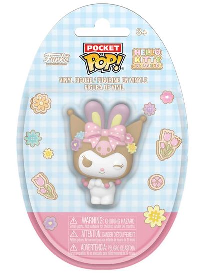 Фигурка Funko Pocket POP! Easter Egg Hello Kitty And Friends Kuromi​ with Bunny Ears 89033
