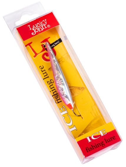 Блесна вертикал. зим. Lucky John MODEL S-3 c впаян. кр. 06.0г PG блистер